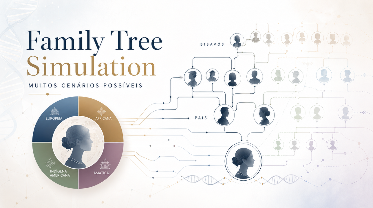 Family Tree Simulation: muitos cenários possíveis